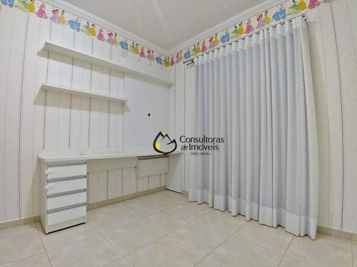 Casa Com 3 Dormitórios À Venda, 260 M² Por R$ 760.000,00 - Condomínio Campos Do Conde 1 - Paulínia/sp - Ca0542