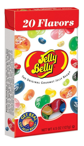 20 Sabores Surtidos De Jelly Bean Tapa Abatible De 4.5 Oz