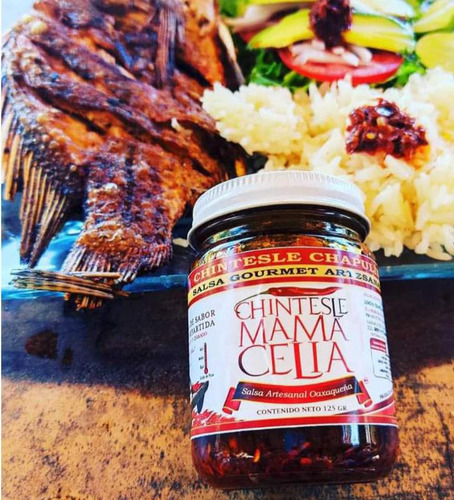 Salsa De Chapulin Chintesle Mama Celia Picante Oaxaqueño