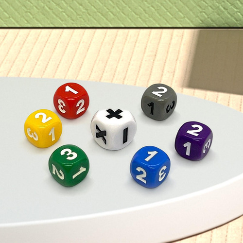Juego De Dados De Enseñanza De 7 Piezas Manipuladores De