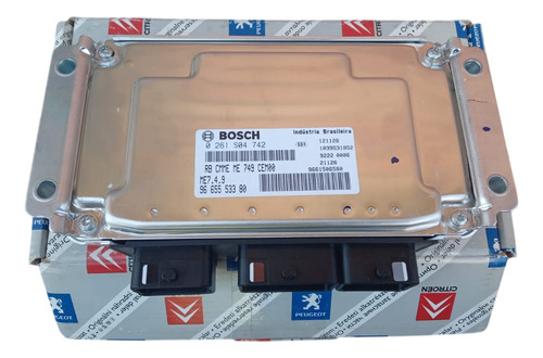 Ecu Calculador Electro Inyección Original Bosch Citroën C3