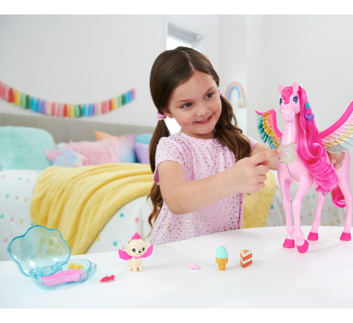 Barbie A Touch Of Magic Set De Juego Pegaso