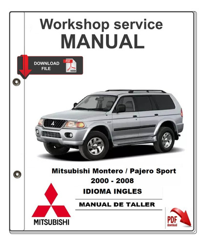 Manual De Taller De Servicio Mitsubishi Montero/pajero Sport