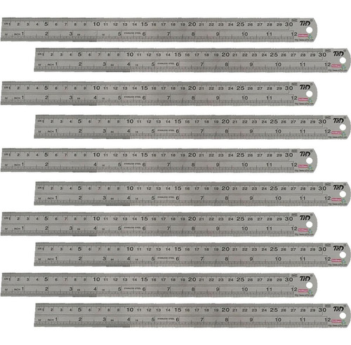 Kit De Guías Métricas, Mxrpe-006, 10 Pzs, 30cm, Acero Inoxid