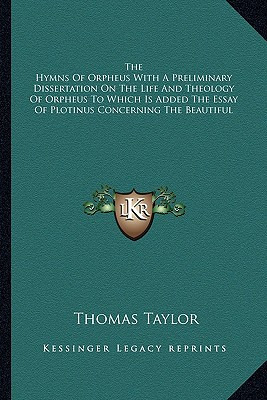 Libro The Hymns Of Orpheus With A Preliminary Dissertatio...