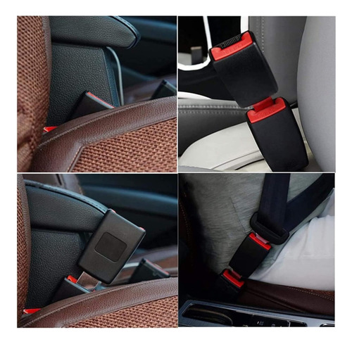 Cinturón Extensión Universal Para Asiento De Automóvil Negro