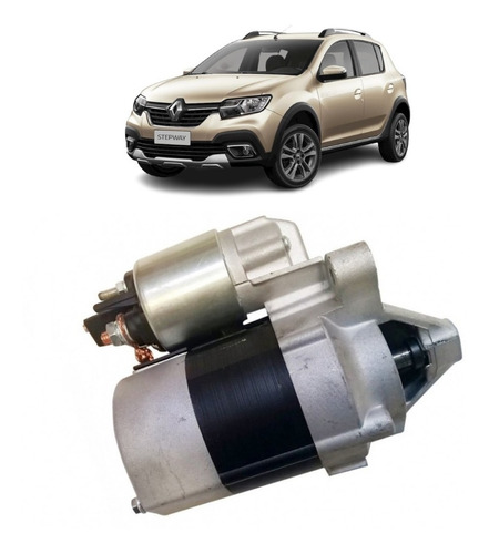 Motor Burro Arranque Renault Sandero Stepway 1.6 Original