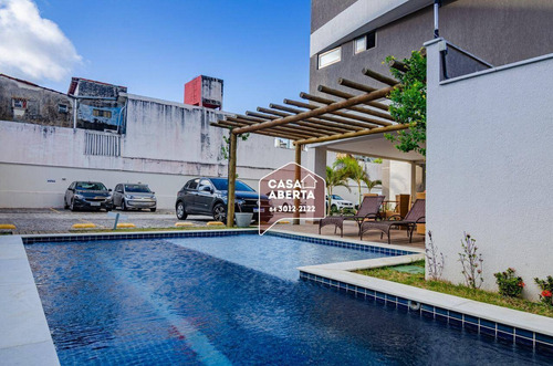 Imagem 4 de 4 de Flat Com 1 Dormitório À Venda, 40 M² Por R$ 280.000,00 - Ponta Negra - Natal/rn - Fl0009