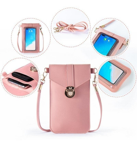 Bolsa Touch De Ombro Shoulder Porta Celular Transversal B-16