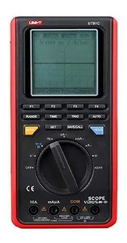 Osciloscopio Digital Portatil Autom Uni-t Ut81c 16mhz Tester