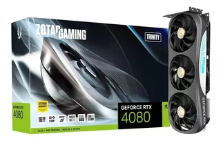 Tarjeta de video Nvidia Zotac Gaming GeForce RTX 40 Series RTX 4080 ZT-D40810D-10P Trinity Edition 16GB