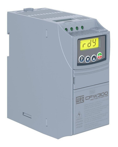3x Inversor Frequência Weg Cfw300 1,5cv 220v 6a Monofásico