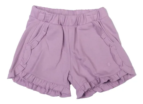 Short Niña Violeta Pillin