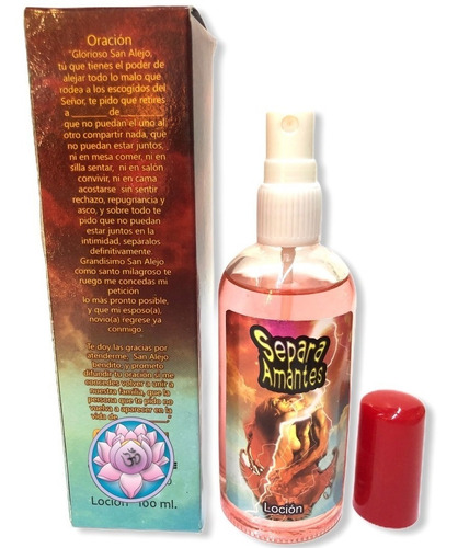 Imagen 2 de 3 de Locion 100 Ml Separa Amantes