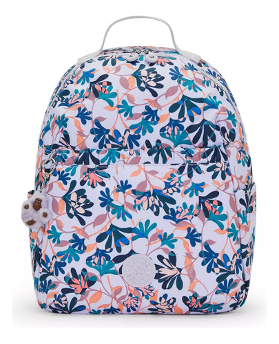 Mochila Kipling Adam Dramatic Blooms 100% Original