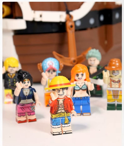 Moc Barco Bloques One Piece Thousand Sunny Going Merry Luffy 1484 One Piece