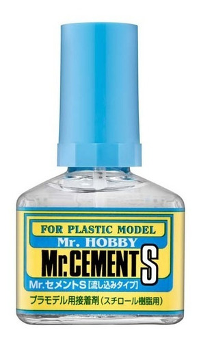Modelismo Pegamento Mr Cement S Mr Hobby 1/72 1/48 1/35