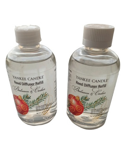 Aceite Yankee Candle Recambio Difusor Aroma Balsam&cedar 