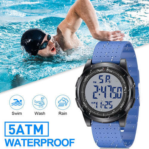Manchda Reloj Digital Para Hombres Mujeres Deportes Reloj Ul