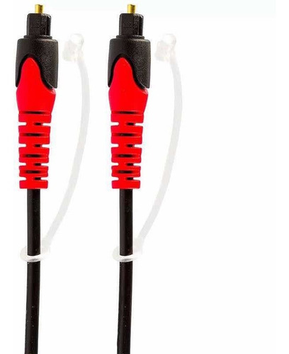 Cabos Óptico Toslink - 2 Metros - Kit Com 5
