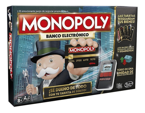 Monopolio Monopoly Banco Electronico Original De Hasbro