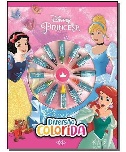 Disney - Diversão Colorida - Princesas