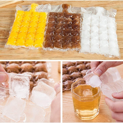 Bolsas Desechables Para Hacer Hielo Helados Pack 12 Unidades