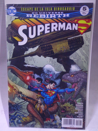 Superman Rebirth Vol.5 Dc Comic´s Televisa 2018