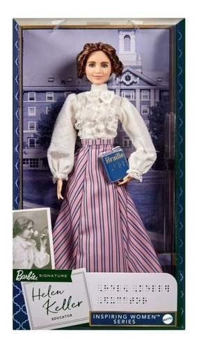 Imagem 3 de 6 de Barbie Signature Collector Helen Keller Mattel Ms Sj