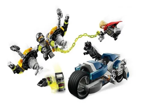 Lego Marvel Avengers 76142 Ataque De La Moto Veloz Vengadora 226 pcs