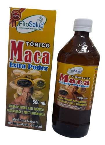 Maca Tonico ,frasco De 500ml