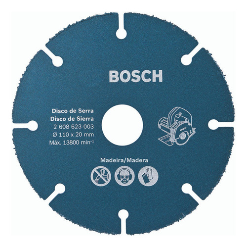 Disco De Serra Bosch Ø110mm - Durabilidade E Desempenho