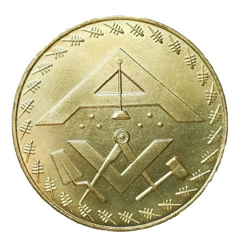 Medalla Colección Masonería Masónica Francmasonería Tipo #2