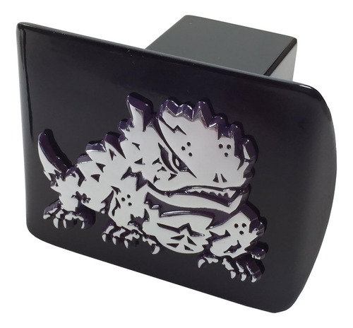 Amg Tcu Metal Frog Emblema (cromo Con Borde Púrpura) Sobre C