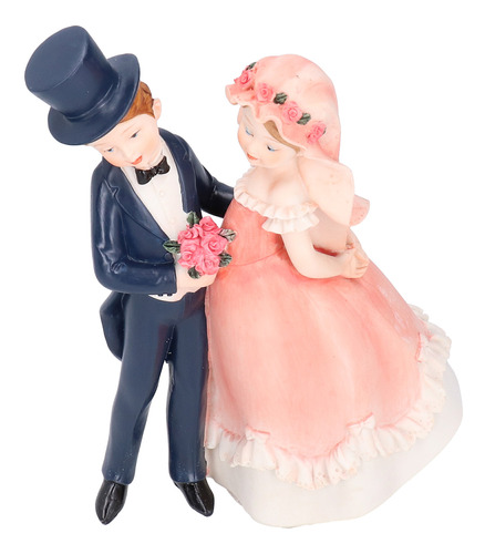 Figura De Resina Para Pareja, Diseño Artesanal, Estilo Europ