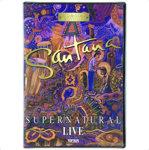 Santana Supernatural Live - Dvd Show Original - Lacrado