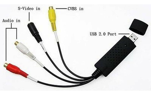 Vhs Para Conversor De Arquivo Digital Usb 2.0 A Video