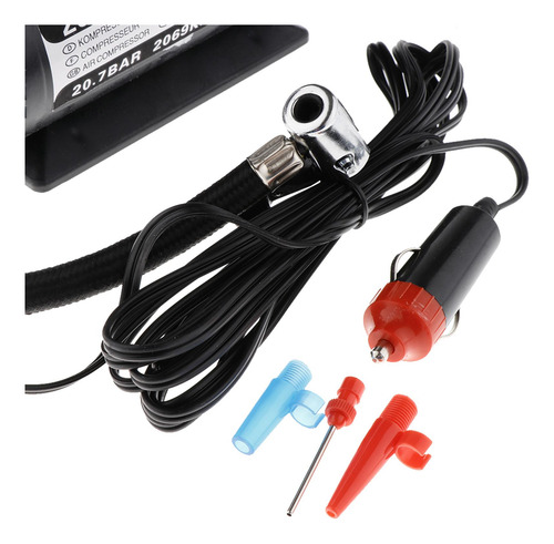 Bomba 12v 300psi Del Inflador Del Neumático Eléctrico Del