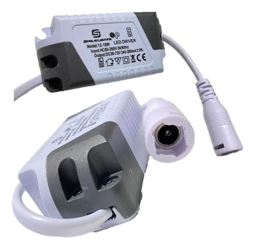 Kit 5 Reator Drive Fonte 12w A 18w Para Plafon Led