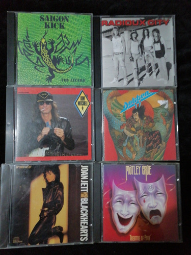 Cds Heavy Metal /glam Metal/hard Rock Importados 