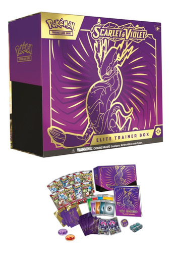 Juego De Cartas Pokémon Elite Trainer Violet Original 