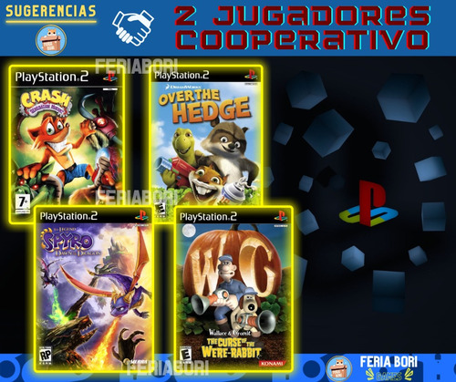 Juegos Ps2 A Pedido, Todos Los Títulos! Pack X 5 Unidades
