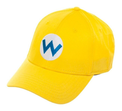 Gorra Wario Nintendo Oficial Mario Bros Original Amarilla W