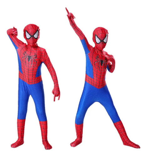 Disfraz Spider Man Hombre Araña Navidad Halloween - Genieka