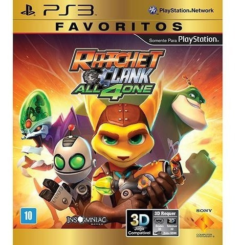 Ratchet And Clank All 4 One - Ps3 Mídia Física