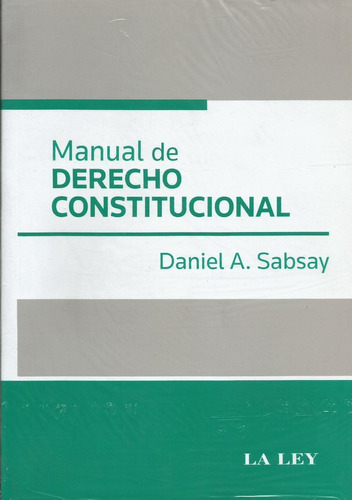 Manual De Derecho Constitucional Sabsay