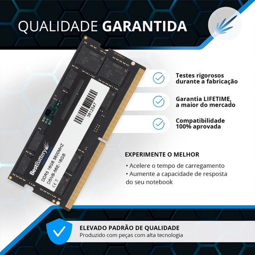 Memoria Ram 16gb Ddr5 5600mhz Para Notebook
