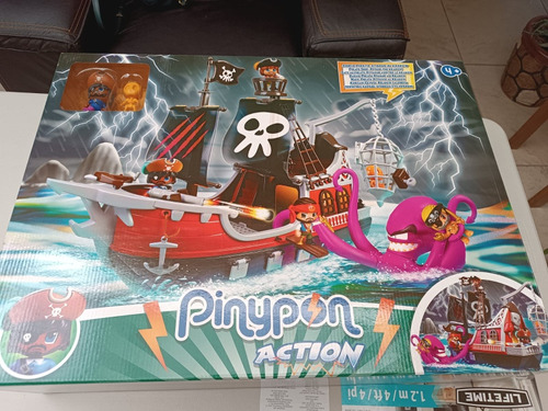 Set Piny Pon Barco Pirata: Ataque Del Kraken