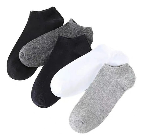 12 Pares Calcetines Tobilleros Invisibles Unisex