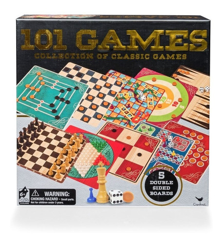 Set De Juegos De Mesa 101 Juegos Familiar